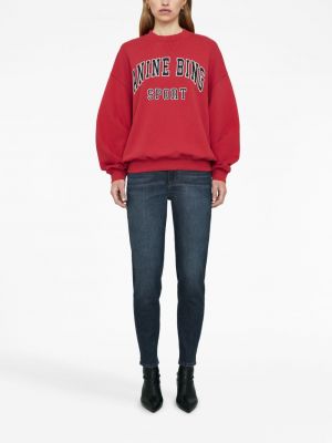 Medvilninis džemperis Anine Bing raudona