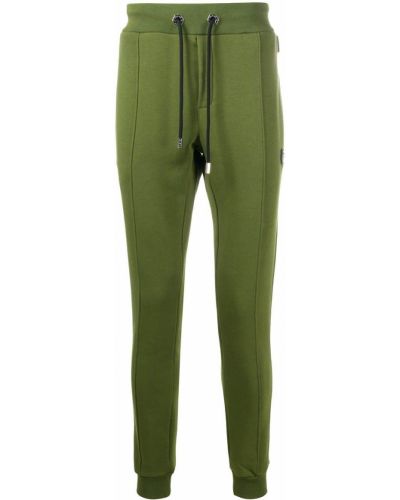 Pantalones de chándal ajustados Philipp Plein verde