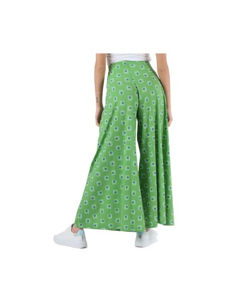 Pantalones de tela jersey Maliparmi verde