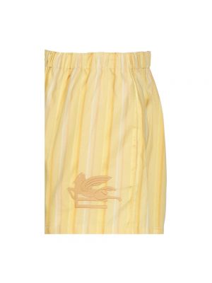 Pantalones cortos Etro amarillo