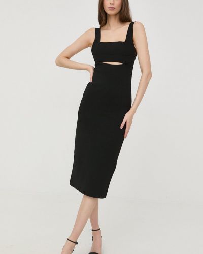 Uska mini haljina Victoria Beckham crna