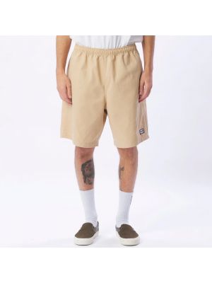 Pantalones cortos Obey beige