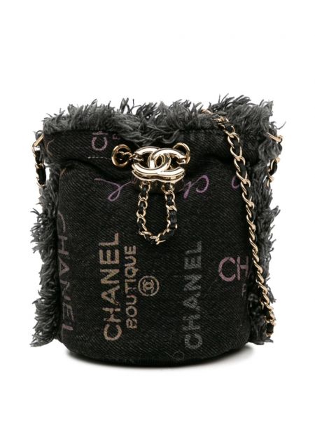 Brosche Chanel Pre-owned schwarz