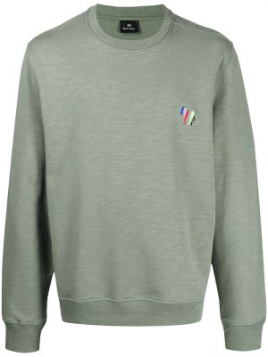 Sebra-trykk stripete sweatshirt Ps Paul Smith grønn