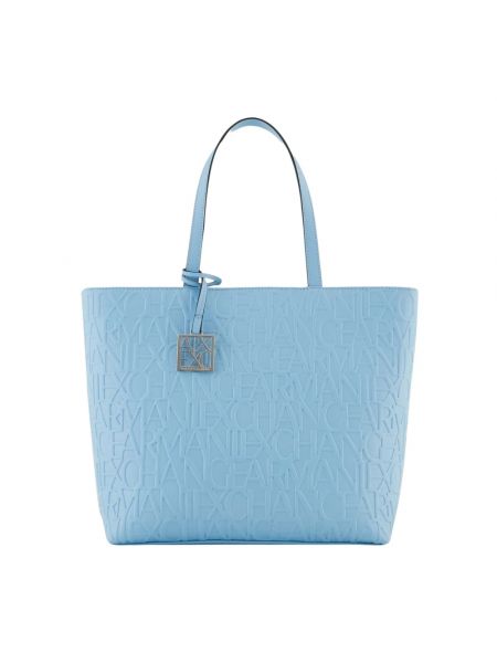Shopper handtasche Armani Exchange blau