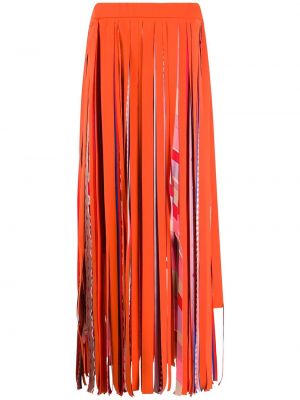 Frynser dress Pucci oransje