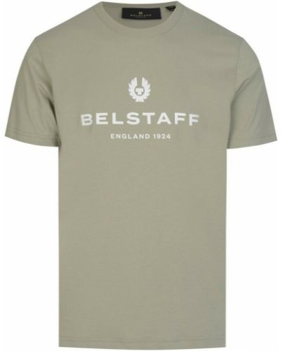 T-shirt Belstaff, zielony