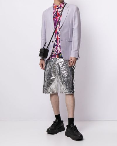 Camisa con estampado Comme Des Garçons Pre-owned violeta
