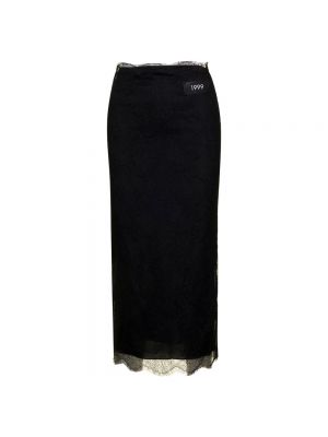 Spódnica midi Dolce And Gabbana czarna