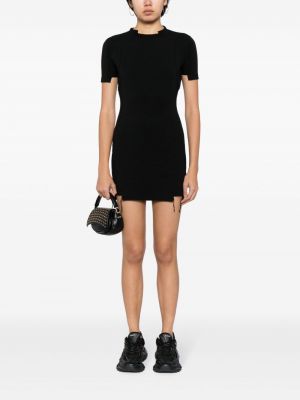 Mini šaty Vetements černé
