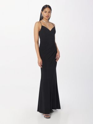Βραδινό φόρεμα Luxuar μαύρο