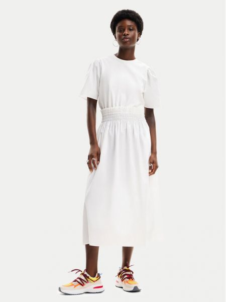Φόρεμα Desigual λευκό