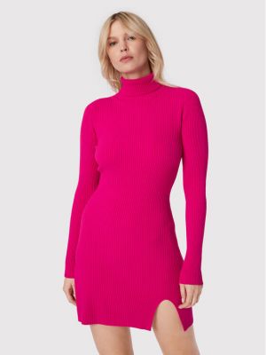 Slim fit šaty Kontatto růžové