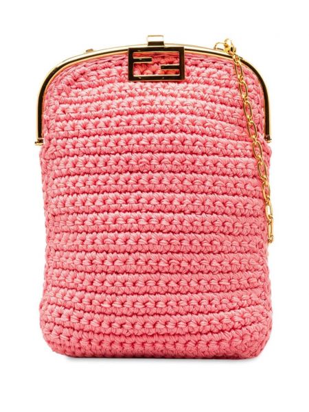 Верижни чанти Fendi Pre-owned розово