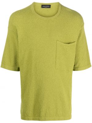 T-krekls Roberto Collina zaļš