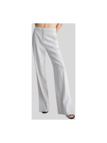 Pantalón clásico slim fit Liu Jo blanco