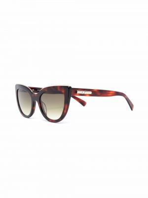 Okulary przeciwsłoneczne Longchamp brązowe