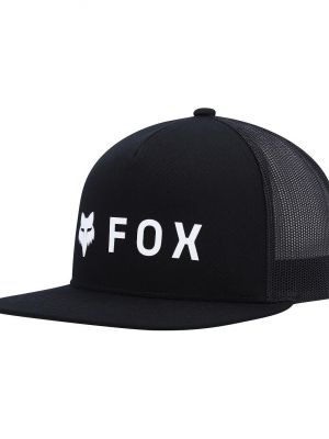 Шляпа с сеткой Fox черная