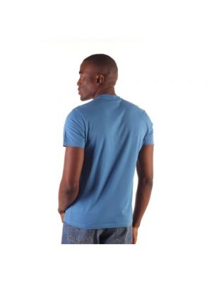 Camisa de algodón Blauer azul