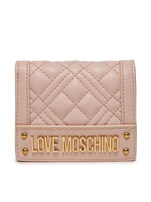 Portefeuille Love Moschino rose
