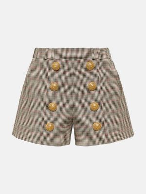 Pantalones cortos de tweed Balmain