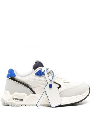 Sneakerși cu șireturi din dantelă Off-white