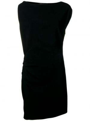 Vestido de cóctel Versace negro