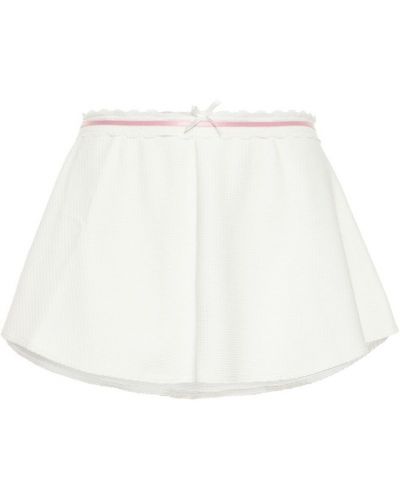 Bílé mini sukně Frankies Bikinis