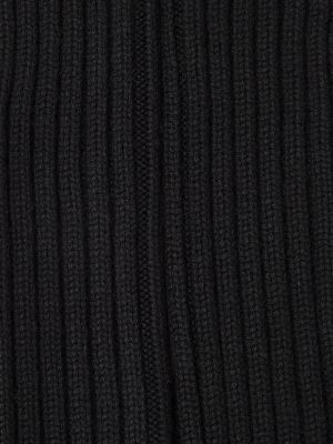 Gants en laine Toteme noir