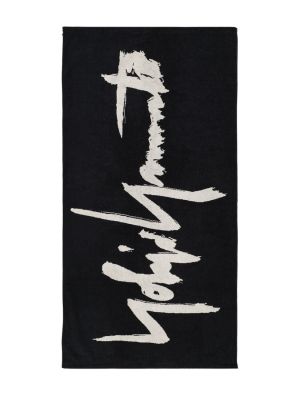 Albornoz de algodón Yohji Yamamoto negro