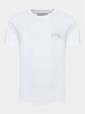 Priliehavé tričko Mercer Amsterdam biela