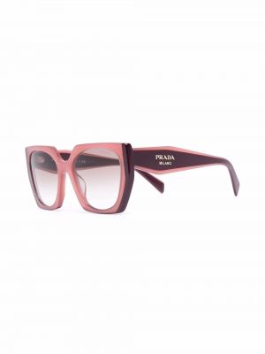 Gafas de sol con efecto degradado Prada Eyewear rosa