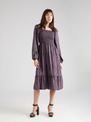 Midi šaty Gap fialová