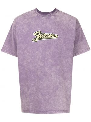 Camiseta con estampado Five Cm violeta