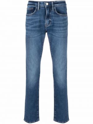 Slank stretch jeans Frame blå