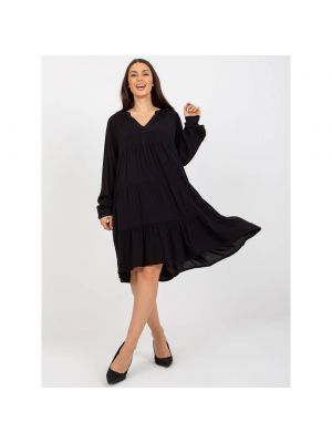 Сукня бохо з рюшами Fashionhunters чорна