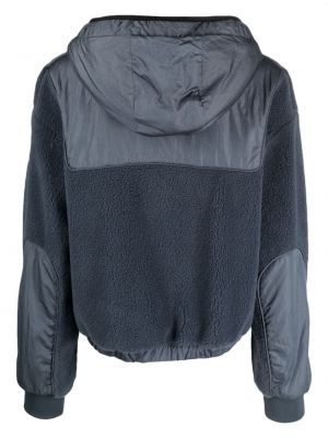 Kapučdžemperis ar rāvējslēdzēju Woolrich zils