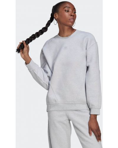 Relaxed fit flisas megztinis Adidas Originals pilka