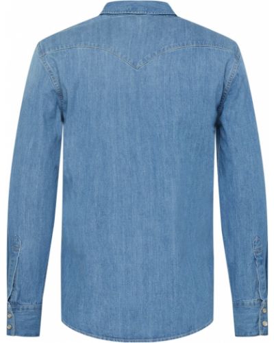 Rifľová košeľa Levi's modrá