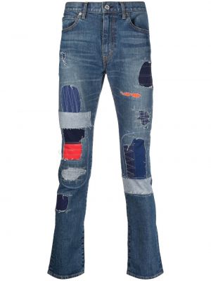 Slim fit skinny jeans Junya Watanabe Man blau