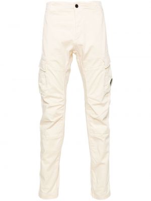 Pantalon de joggings avec applique C.p. Company blanc