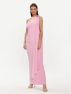 Večerní šaty Rinascimento růžové