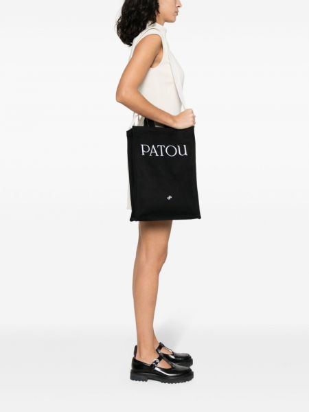Shopper kabelka s výšivkou Patou
