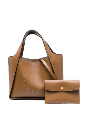 Shopper Stella Mccartney marron