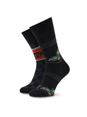 Ψηλές κάλτσες Funny Socks μαύρο