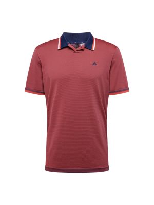 T-shirt sportive in maglia Adidas Golf rosso