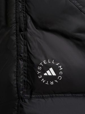 Nylon kabát Adidas By Stella Mccartney fekete