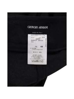 Falda de lana Armani Pre-owned gris