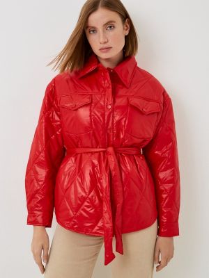 Утепленная демисезонная куртка Ipekyol красная