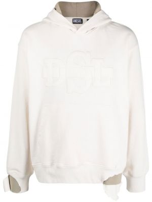 Hoodie Diesel vit